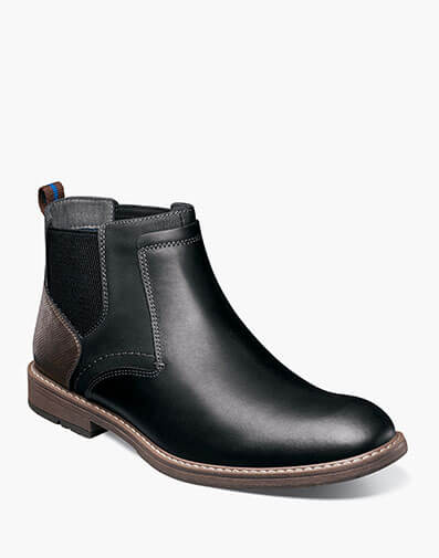 Fuse Plain Toe Chelsea Boot in Black Multi for $69.90