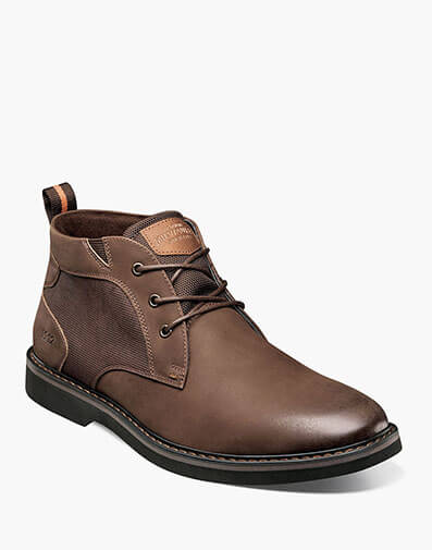 Denali Waterproof Plain Toe Chukka in Dark Brown for $84.95