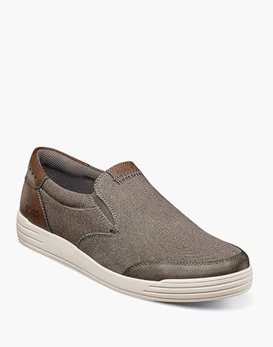 KORE City Walk Canvas Moc Toe Slip On Cement Canvas