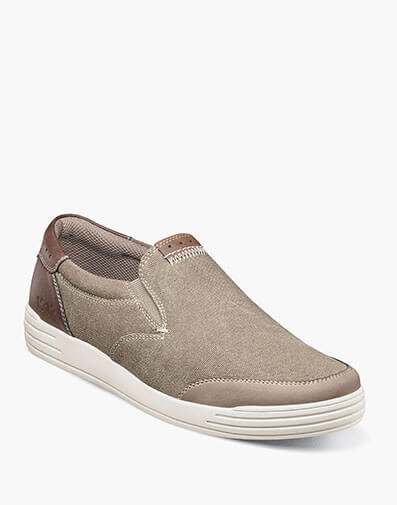 KORE City Walk Canvas Moc Toe Slip On in Stone for $49.95
