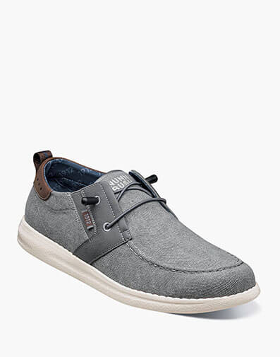 Brewski Moc Toe Slip On Gray