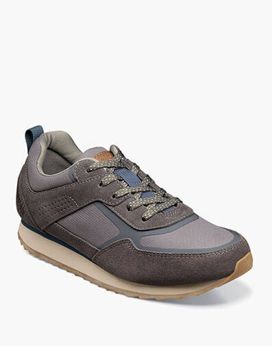 Tempo U-Throat Moc Toe Sneaker in Black Multi for $49.90
