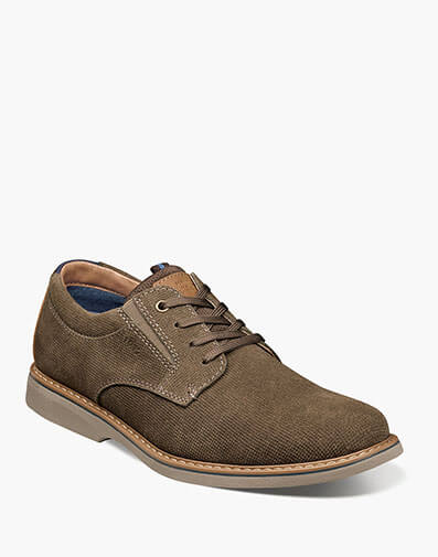 Otto Plain Toe Oxford in Mocha for $100.00