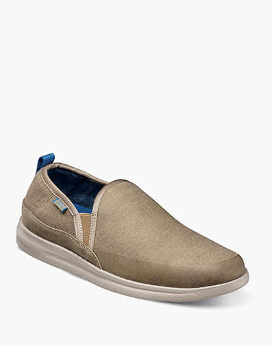 Brewski Plain Toe Slip On in Stone for $49.90