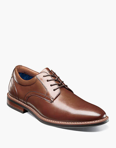 Centro Flex Plain Toe Oxford Cognac