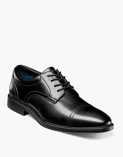 Centro Flex Cap Toe Oxford in Black Smooth for $39.90