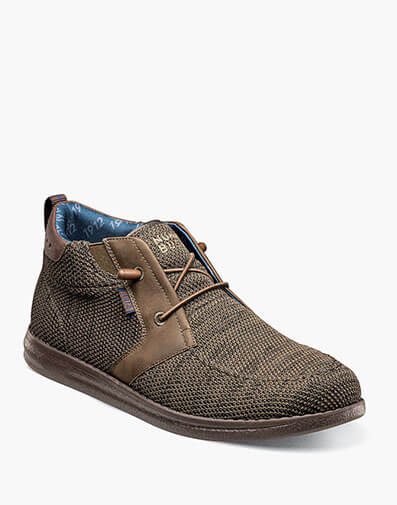 Brewski 2.0 Knit Moc Toe Chukka in Olive Multi for $80.00