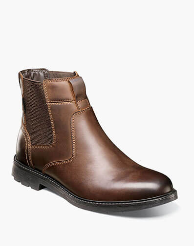 1912 Plain Toe Chelsea Boot in Brown CH for $115.00