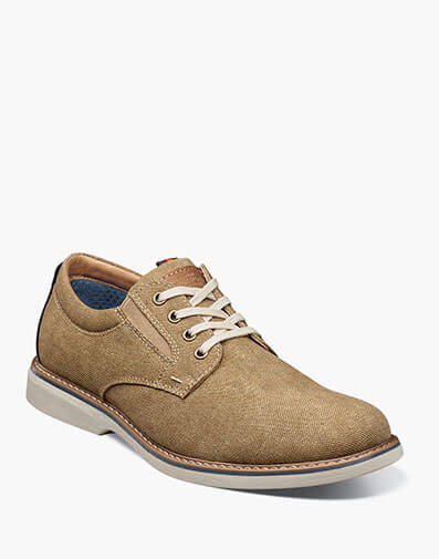 Otto Canvas Plain Toe Oxford in Khaki for $59.95