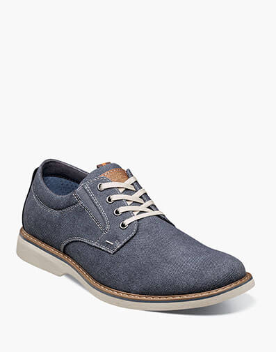 Otto Canvas Plain Toe Oxford in Blue Denim for $59.95