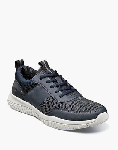 KORE City Pass Knit Moc Toe Oxford in Navy Multi for $80.00