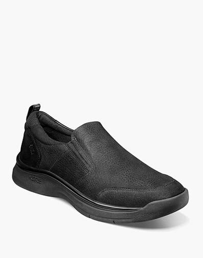 Mac Moc Toe Slip On Black