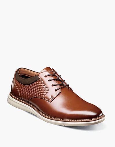 Chase Plain Toe Oxford in Cognac Multi for $85.00