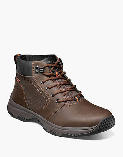 Excavate Plain Toe Boot in Brown for $90.00