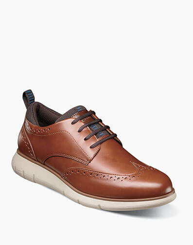 Stance Wingtip Oxford in Cognac Multi for $90.00