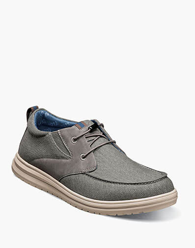 Brew City Canvas Moc Toe Elastic Lace in Gunmetal for $29.90