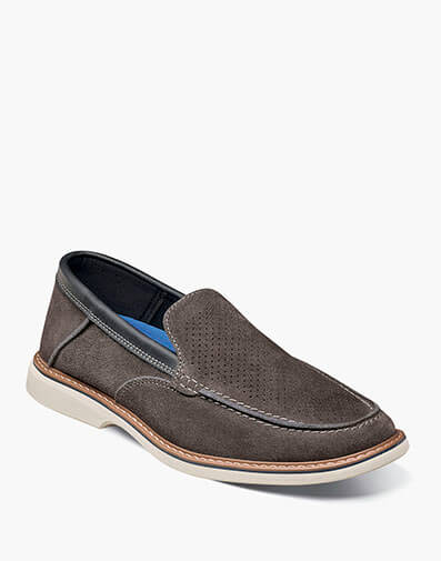 Otto EZ Moc Toe Slip On in Gunmetal for $49.90