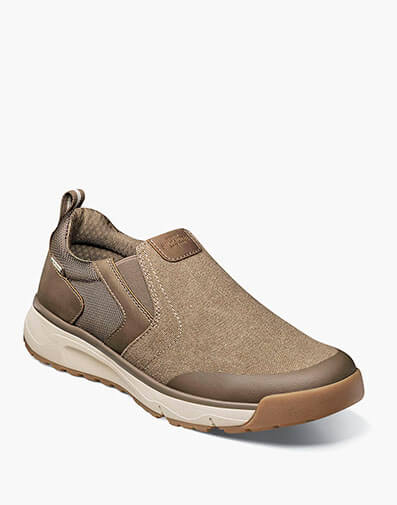 Sedona Canvas Moc Toe Slip On in Stone Multi for $49.90