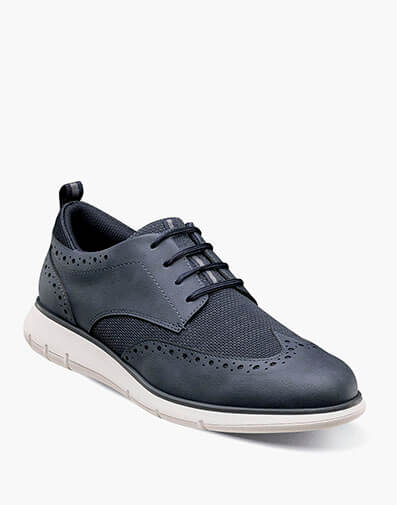 Stance Knit Wingtip Oxford in Navy Multi for $49.90
