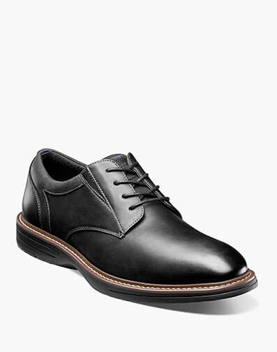 Griff Plain Toe Oxford in Black for $74.95