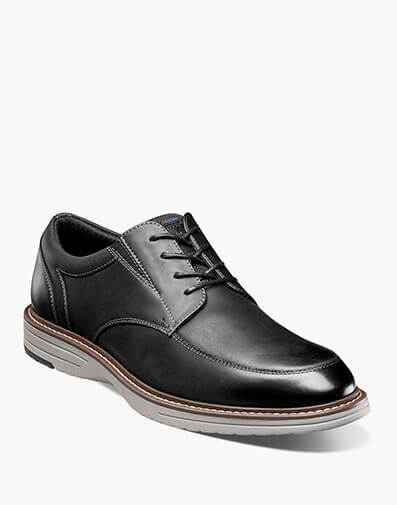 Griff Moc Toe Oxford in Black Multi for $74.95