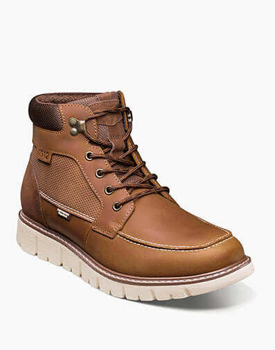 Karnak Moc Toe Boot in Tan Crazy Horse for $79.95