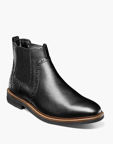 Otis II Plain Toe Chelsea in Black Tumbled for $79.95