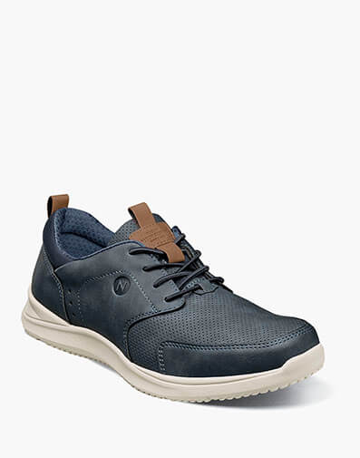 Conway Moc Toe Oxford in Navy Multi for $49.95