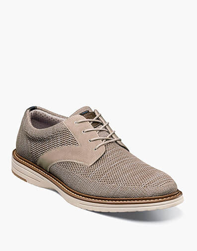 Griff Knit Plain Toe Oxford in Taupe Multi for $59.95
