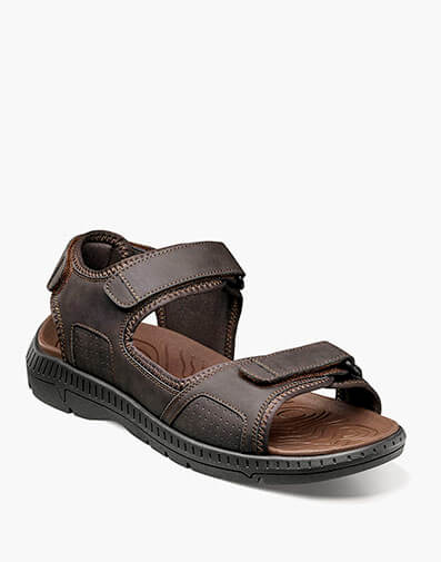 Laguna Three Strap River Sandal in Brown for $49.95