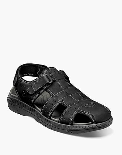 Laguna Closed Toe Fisherman Sandal in Black for $49.95