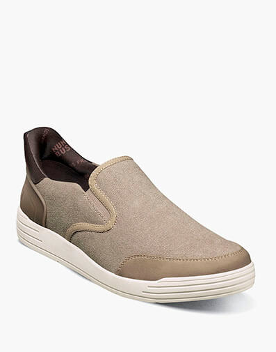 KORE City Walk EZ Canvas Moc Toe Slip On in Stone for $49.95