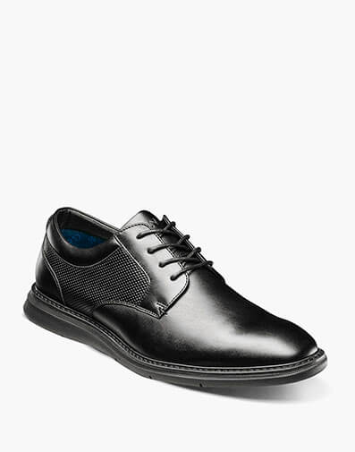 Chase Work Plain Toe Oxford in Black for $90.00