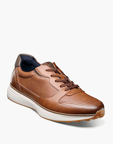 KORE Swift Moc Toe Sneaker in Cognac Multi for $90.00
