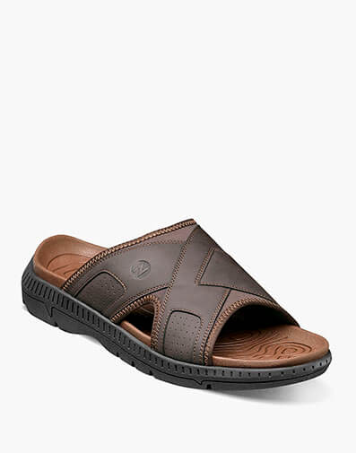 Laguna Slide Sandal in Brown for $80.00