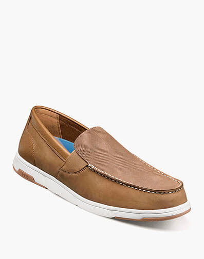 Luca Moc Toe Venetian Slip On in Tan for $100.00