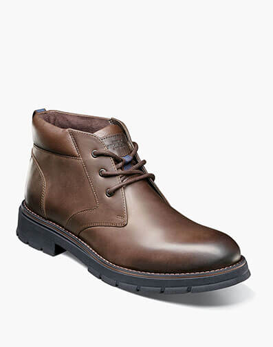 Briggs Plain Toe Chukka Boot in Brown CH for $120.00
