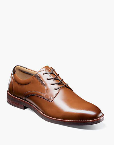 Fitz Flex Plain Toe Oxford in Cognac for $110.00
