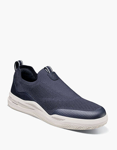 Kortside Knit Moc Toe Slip On in Navy Multi for $90.00